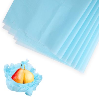 25 Sheets Acid-Free Tissue Paper, 20x30in/50.8x76.2cm Acid-Free Archival Wrapping Tissue Paper for Storage Wrapping Protecting Clothing and Linen Gifts (Blue)