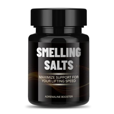 Gym Aroma Salts for Workout Sessions, Compact Scent Jar for Training and Strength Routine, Pocket Carry with Twist Closure, 30g