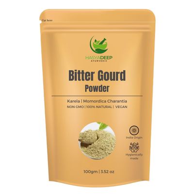 Hasyadeep Bitter Gourd Powder | Momordica charantia | Karela (50gm/1.76oz)