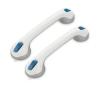 Grab Bars for Bathtubs and Showers, Suction Cup Shower Handle, Removable No Drill Bathroom Safety Assist Grip, Tool Free Install for Seniors and Adults, Shower, Tub, Toilet, RV, 2 Pack view 1