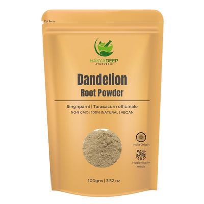Hasyadeep Dandelion Root Powder | Taraxacum officinale | Singhparni (450gm/15.87oz)