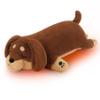 2lb Weighted Dachshund Dog Microwavable Heating Pad-16in Weighted Dachshund Dog Heating Pads for Cramps &Period Pain Relief, Heatable & Coolable Stuffed Animals Bedtime Birthday Gift for Women Kids view 1
