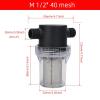 304 Stainless Steel Filter Screen 40 Mesh Pre-Filter Water Pump Filter 1/2 Inch 3/4 Inch 1 Inch Male pipe thread Filter(M 0.5 inch 40 mesh) view 2