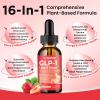 2 Pack GLP-1 Supplement, 16-in-1 GLP-1 Liquid Drops with Berberine, Ceylon Cinnamon, Green Tea, Chromium & Resveratrol, Naturally GLP 1 Support for Metabolism, Gut Digestion, Stawberry Flavor, 4 Fl Oz view 2