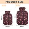 Blush Little Flowers Hot Bottle Water Bag with Soft Cover, 1L Warm Compress for Pain Relief view 3