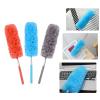 Adjustable Stretch Extend Microfiber Feather Duster Household Dusting Brush Car Office Cleaning Kitchen Tools (Orange) view 2