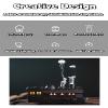 300ml Train-Shaped Aroma Diffuser, Essential Oil Humidifier with Dual-Color LED Light, Suitable for Rooms, Bedrooms, and Office Desks,Equipped with Remote Control (White) view 4