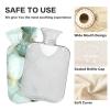 Marble White Green Hot-Water Bottle with Soft Cover, 1L Hot Compress Bag for Hot and Cold Therapies view 4