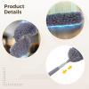 Calolin 12 PCS Microfiber Feather Dusters, Extendable from 31 to 13 Inches, Bendable Washable Cleaning Tools, Metal Pole Ceiling Fan Dusters for Car Office Window Furniture Conditioner view 3
