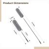 Calolin 12 PCS Microfiber Feather Dusters, Extendable from 31 to 13 Inches, Bendable Washable Cleaning Tools, Metal Pole Ceiling Fan Dusters for Car Office Window Furniture Conditioner view 4