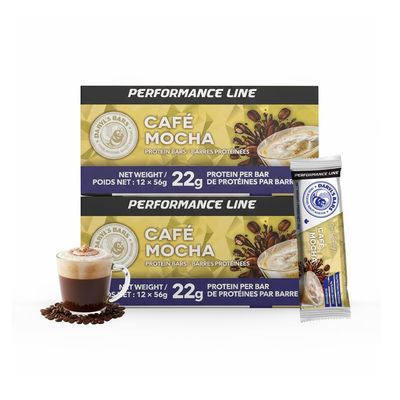 Daryl's Bars, Caf Mocha On the Go Whey Protein Bars, Gluten Free, Protein Snack, Meal Replacement, Pack of 2