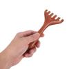 SOIMISS 2pcs Natural Wood Scalp Massager Five-Tooth Meridian Massage Comb for Deep Relaxation Handheld Spa Tool for Face Neck and Scalp Stress Relief Portable Gua Sha Scraping Comb view 3