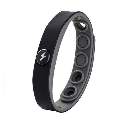 Stylebest Anti Static Wristband, Silicone Cordless Adjustable Static Removing Bracelet with 6 Hole Design for Men Women, Black Blue Red (Black)