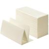 100-Pack Linen-Feel Cream Napkins, 16"x16" Dinner Napkins for Restaurant, Party, Kitchen Or Event, Bookfolded Guest Towel for Bathroom, Guestroom Or Vanity. view 1