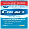 Colace Clear Stool Softener Soft Gel Capsules, 100 Count, Constipation Relief, 50 mg Docusate Sodium, Doctor Recommended view 1
