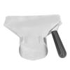 AUNMAS French Fry Bagger, Stainless Steel Flexible Bakelite Handle Multifunction Popcorn Scooper for Chips Popcorn Nuts Candy Concession Stands Movie Theaters view 1