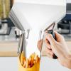 AUNMAS French Fry Bagger, Stainless Steel Flexible Bakelite Handle Multifunction Popcorn Scooper for Chips Popcorn Nuts Candy Concession Stands Movie Theaters view 3