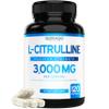 L Citrulline 3000mg Supplement (120 Capsules) Support L Arginine & Nitric Oxide Pills - L-Citrulline For Men & Women - Muscle Recovery & Pump Supplement - 3rd Party Tested, Vegan, Non-GMO - USA Made view 1