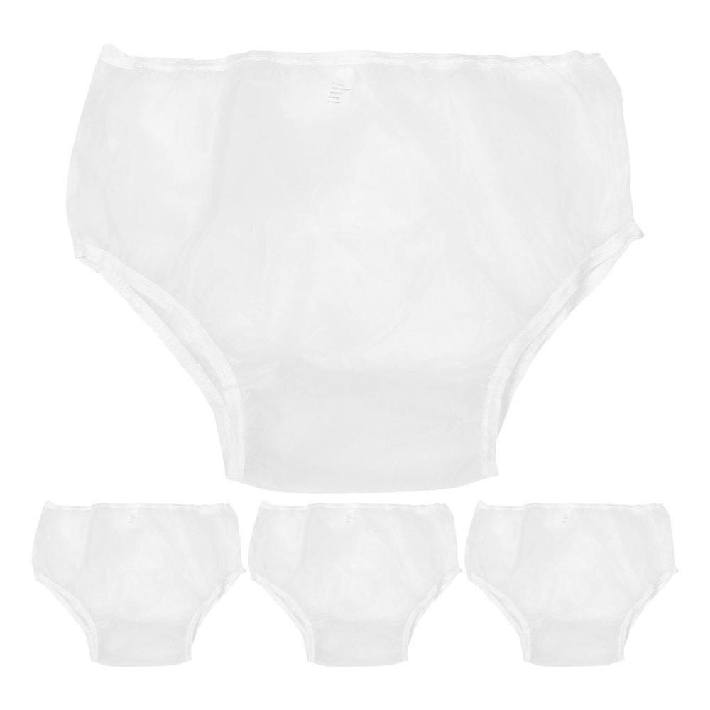 GALPADA 4pcs Washable Bladder Leak Underwear - Reusable Incontinence Pants - Pull-Up Incontinence Underwear for Men & Women - Discreet Nappy Pants