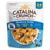 Catalina Crunch Protein Cereal Blueberry Muffin Keto, Gluten Free, No Added Sugar, High Protein Big 24 oz Family Size Bag, Low Carb Breakfast Cereal view 1
