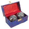 1 Pair Tai Chi Yin Yang Baoding Balls - Traditional Hand Exercise Massage Balls Chinese Hand Massage Sphere Sensory Grip Strength Training Supplies view 1