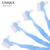 4pcs Small Denture Cleaning Brushes - Double Sided Toothbrush for Retainer Cleaning - Dental Care Products Gum Brushes for Elderly Denture Treatment view 3