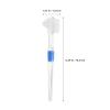 8pcs Double Sided Denture Cleaning Brush Plastic Hard Toothbrush for Fake Teeth Deep Cleaning - for Daily Oral Clean Travel Home Use view 2