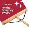 2-Pack - 36" Everyday Sweep Indoor/Outdoor Push Broom with 60" Handle. Ideal for Garages & Shops. Durable American Made Steel Brackets-All Stainless Steel Hardware. No Plastic. 100% USA Made view 2