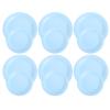 100pcs Paper Plates Disposable: 7-Inch 9-Inch Blue Paper Plates - Party Serving Dishes For Desserts Appetizers Snacks For Weddings Picnics view 1