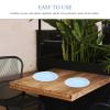 100pcs Paper Plates Disposable: 7-Inch 9-Inch Blue Paper Plates - Party Serving Dishes For Desserts Appetizers Snacks For Weddings Picnics view 4