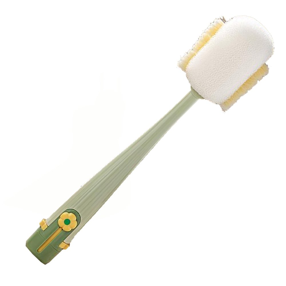 1/2 Pcs 5-in-1 Bottle Cleaning Brush (Multifunctional) for Cup Lid Cleaning & Home Kitchen Tasks (1, Green)