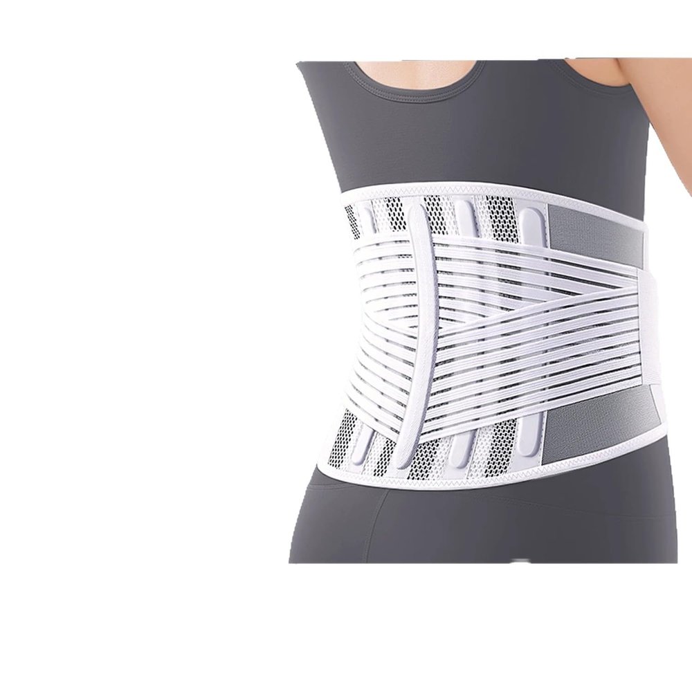 Male back brace for lower back pain relief [medical-grade and stronger support] Female lumbar support belt and support system - for heavy loads and work