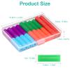 ACSKD 20 Pack Aligner Chew for Invisalign,Soft Silicone Aligner Trays Seaters, Orthodontic Chompers Aligners Accessories (White) view 2