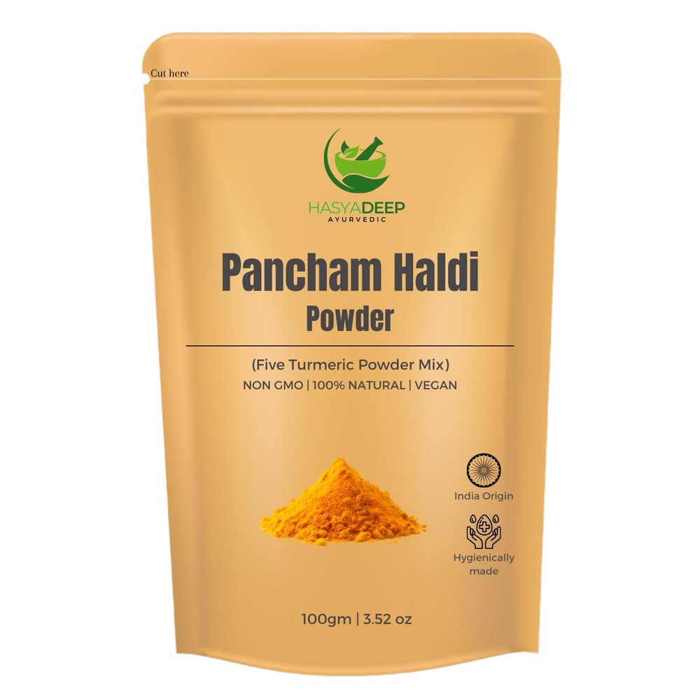 Hasyadeep Pancham Haldi Powder | Five-Type Turmeric Blend (900gm/31.75oz)