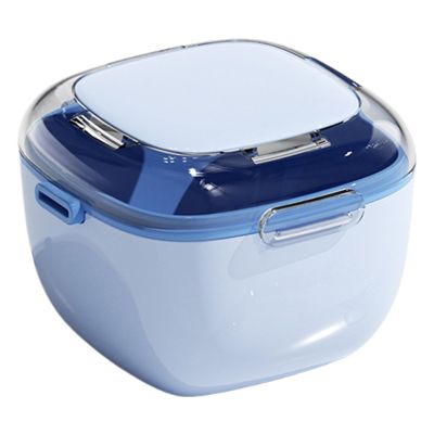 Denture Cleaning Case - False Teeth Container with Strainer Basket for Cleaning and Soaking | Portable Pp Storage Box That Keeps Dentures Secure Hygienic and Easy to Rinse