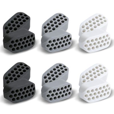 12 PCS Jaw Exerciser for Men & Women, 3 Resistance Levels, BPA Free Silicone Jaw Trainer, Helps Define Jawline & Tone Facial Contours, Jaw Toner for Beginners, Intermediate & Advanced Users