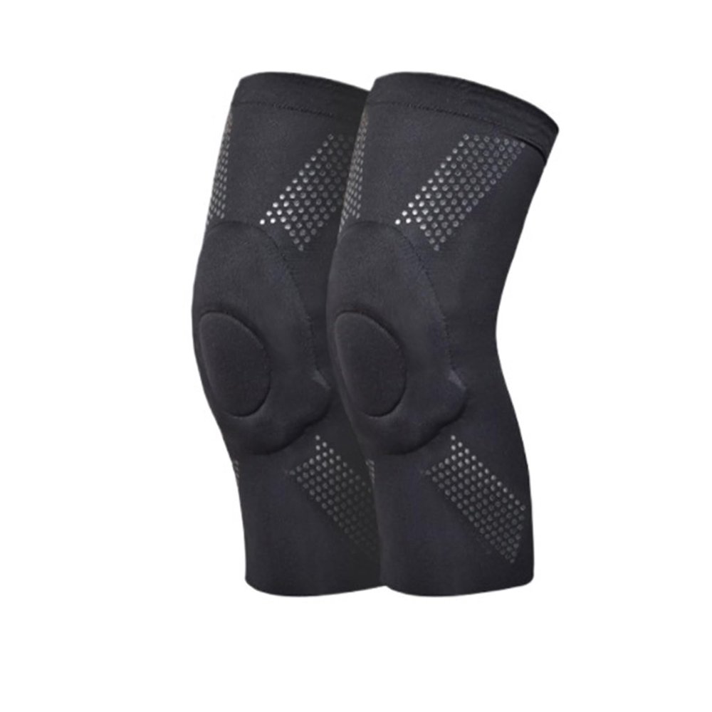 CWENZXDIA Knee Brace Knee Compression Sleeves for Men and Women for Weightlifting Squats and Sports Sleeve(Black,X-Small)