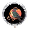 Pigeon Pill Box Portable Pill Case Travel Pill Organizer for Purse Pocket view 1