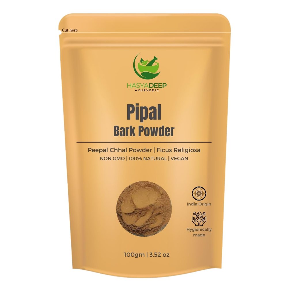 Hasyadeep Pipal Bark Powder | Ficus religiosa | Peepal Chhal (450gm/15.87oz)