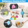 3Pcs Fluffy Microfiber Fine Kitchen Duster, Laptop Keyboard Brush, Computer Screen Cleaning Tool, Mini Dust Removal Stick(Pink+Green+Blue). view 2