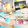 3Pcs Fluffy Microfiber Fine Kitchen Duster, Laptop Keyboard Brush, Computer Screen Cleaning Tool, Mini Dust Removal Stick(Pink+Green+Blue). view 3