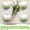 Yungyan 100 Pcs Wildflower Napkins Spring Floral Paper Napkins 6.5 x 6.5 Inches Disposable Flower Cocktail Paper for Wildflowers Baby Shower Wedding Birthday Picnic Camping Party Supplies view 4