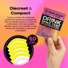 Drink Angel Box of 50 Individually Packed Spike Drink Tests | Drink Test Strips for Safety, Nights Out, Clubs, Parties and Festivals view 3