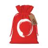 Ouyniei Zen Enso Christmas Gift Bag Gift Sack With Drawstring view 1