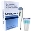 MediCHOICE DISPOSABLE THERMOMETER SHEATHS FOR DIGITAL THERMOMETER BOX OF 100 view 1