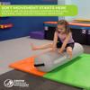 Air Bolster Mini, 12-in Diameter, Biege | Inflatable Sensory Roller for Kids | Core Strength, Balance & Motor Skills Development | Active Play & Clinic Equipment | Includes Pump view 3