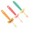IWOWHERO 3Pcs Rotatable Toothbrush Soft Bristles Three-Sided Oral Cleaner for Years Manual Toothbrush with Handles for Teeth Cleaning Random Color view 1