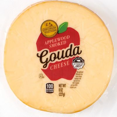 Applewood smoked gouda cheese
