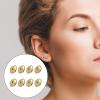 10Pcs/Pack Fashionable Disc Coppers Ear Plugs Distinctive Disc Coppers For Fashion Enthusiasts Stylish Ear Tunnels view 4