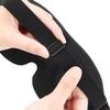 Deep Contoured Eye Cover for Sleeping, Adjustable Sleep Mask with Nose Pad Design, Eye Cover Mask for Sleeping, Yoga, Traveling, Night Mask (Black) view 3